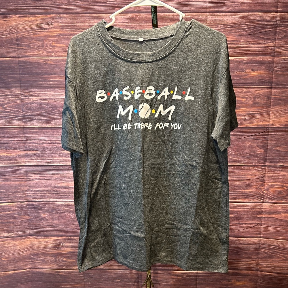 Baseball Mom Friends Graphic Tee